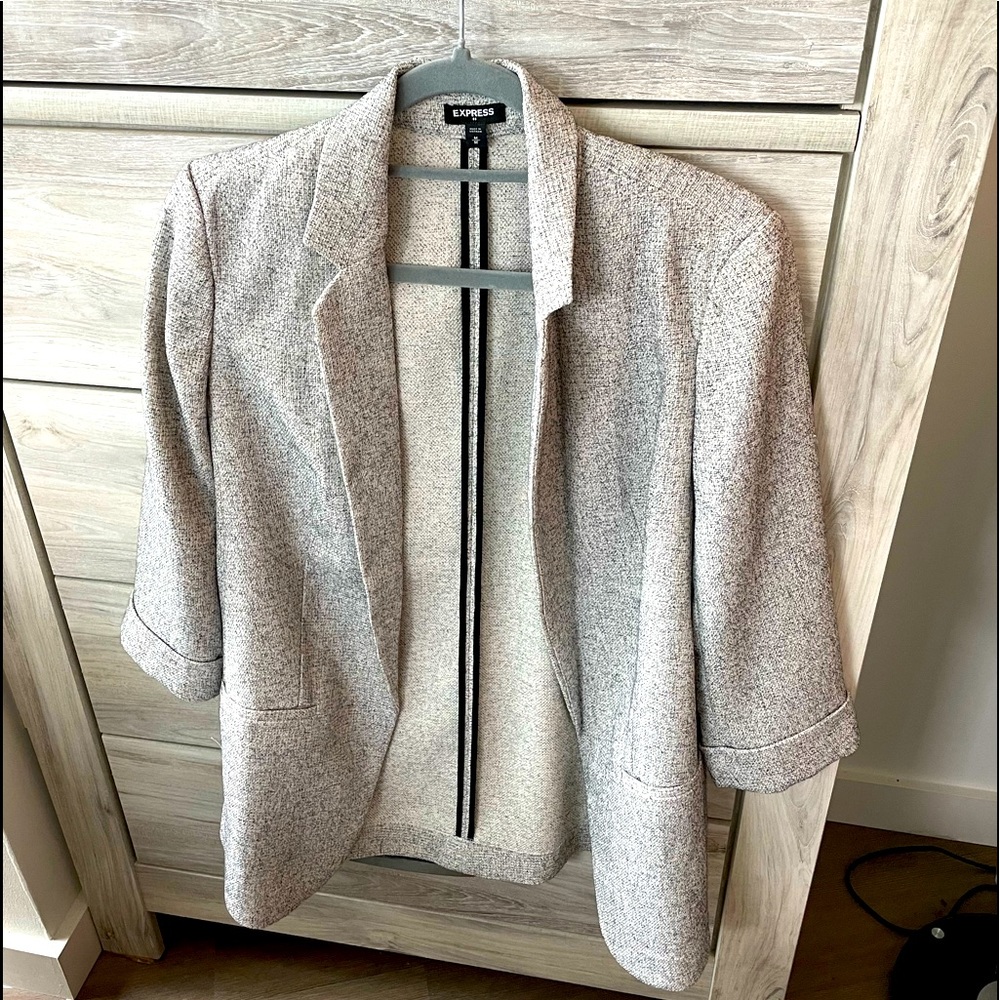Oversized-Fit Blazer: Express Size Medium (like brand new)